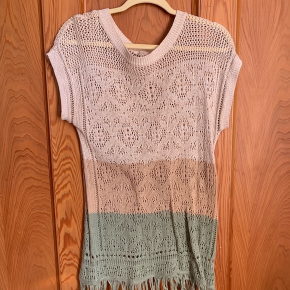 Boho Knitted Shirt - Picture 1 of 2